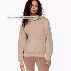TNA Tan Terry Fleece Hoodie